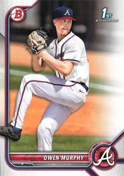 #BD-145 Owen Murphy - Atlanta Braves - 2022 Bowman Draft Baseball
