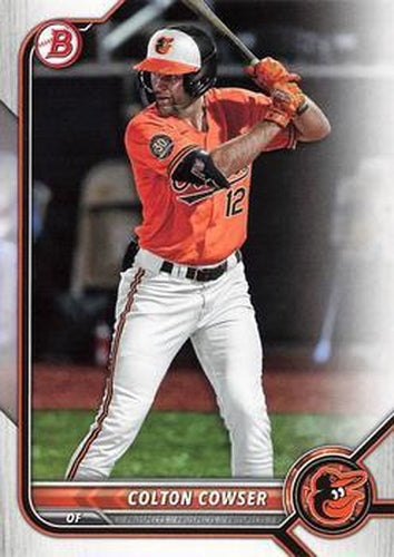 #BD-149 Colton Cowser - Baltimore Orioles - 2022 Bowman Draft Baseball
