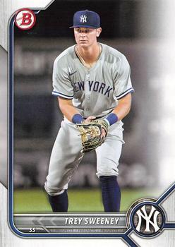 #BD-156 Trey Sweeney - New York Yankees - 2022 Bowman Draft Baseball