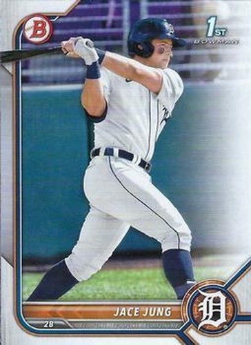 #BD-15 Jace Jung - Detroit Tigers - 2022 Bowman Draft Baseball