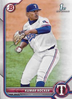 #BD-164 Kumar Rocker - Texas Rangers - 2022 Bowman Draft Baseball