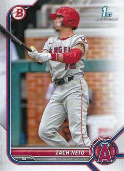 #BD-18 Zach Neto - Los Angeles Angels - 2022 Bowman Draft Baseball