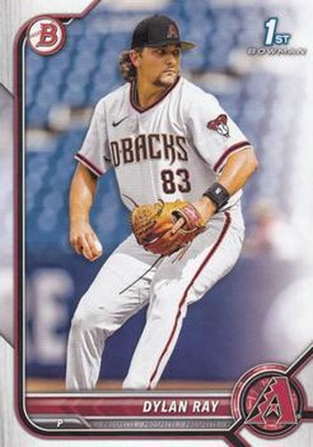 #BD-191 Dylan Ray - Arizona Diamondbacks - 2022 Bowman Draft Baseball