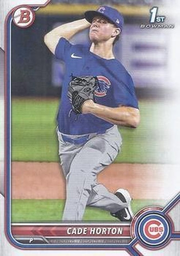 #BD-193 Cade Horton - Chicago Cubs - 2022 Bowman Draft Baseball