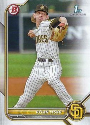 #BD-27 Dylan Lesko - San Diego Padres - 2022 Bowman Draft Baseball