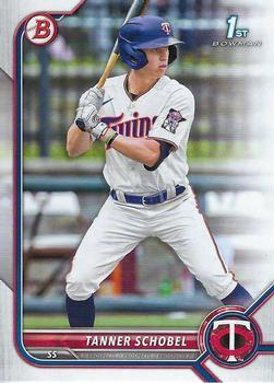 #BD-28 Tanner Schobel - Minnesota Twins - 2022 Bowman Draft Baseball