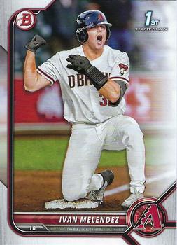 #BD-29 Ivan Melendez - Arizona Diamondbacks - 2022 Bowman Draft Baseball