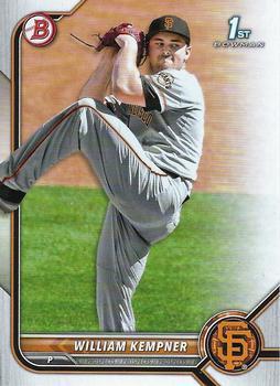 #BD-3 William Kempner - San Francisco Giants - 2022 Bowman Draft Baseball