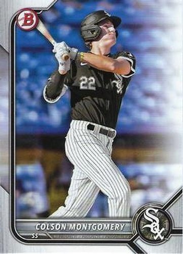 #BD-54 Colson Montgomery - Chicago White Sox - 2022 Bowman Draft Baseball