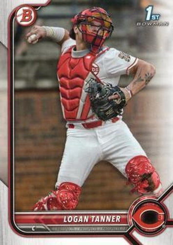#BD-55 Logan Tanner - Cincinnati Reds - 2022 Bowman Draft Baseball