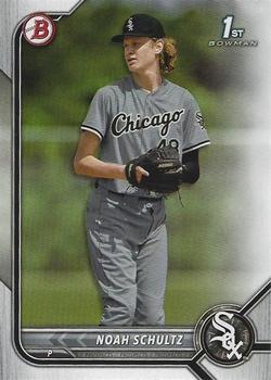 #BD-56 Noah Schultz - Chicago White Sox - 2022 Bowman Draft Baseball