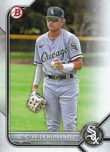 #BD-57 Erick Hernandez - Chicago White Sox - 2022 Bowman Draft Baseball