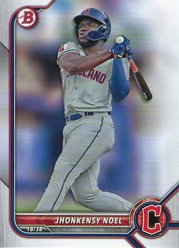 #BD-60 Jhonkensy Noel - Cleveland Guardians - 2022 Bowman Draft Baseball
