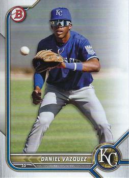 #BD-74 Daniel Vazquez - Kansas City Royals - 2022 Bowman Draft Baseball
