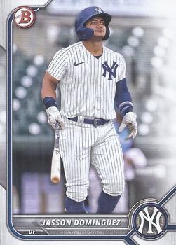 #BD-75 Jasson Dominguez - New York Yankees - 2022 Bowman Draft Baseball