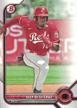 #BD-80 Elly De La Cruz - Cincinnati Reds - 2022 Bowman Draft Baseball