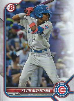 #BD-86 Kevin Alcantara - Chicago Cubs - 2022 Bowman Draft Baseball