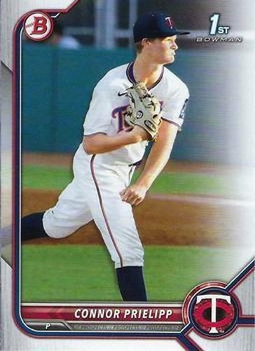 #BD-8 Connor Prielipp - Minnesota Twins - 2022 Bowman Draft Baseball