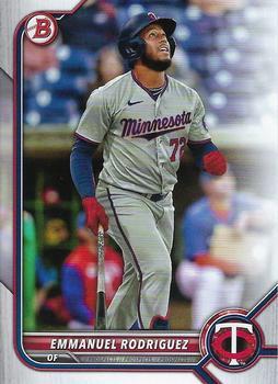 #BD-93 Emmanuel Rodriguez - Minnesota Twins - 2022 Bowman Draft Baseball