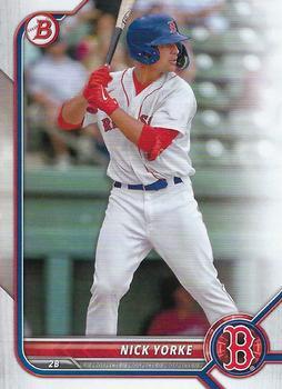 #BD-94 Nick Yorke - Boston Red Sox - 2022 Bowman Draft Baseball