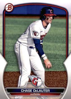 #BCP-103 Chase DeLauter - Cleveland Guardians - 2023 Bowman - Chrome Prospects Baseball