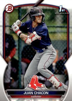 #BCP-105 Juan Chacon - Boston Red Sox - 2023 Bowman - Chrome Prospects Baseball