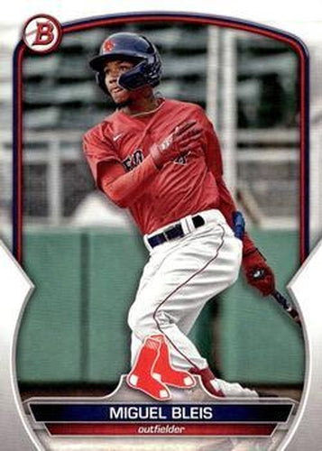 #BCP-106 Miguel Bleis - Boston Red Sox - 2023 Bowman - Chrome Prospects Baseball
