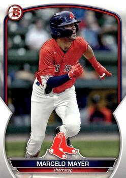 #BCP-107 Marcelo Mayer - Boston Red Sox - 2023 Bowman - Chrome Prospects Baseball