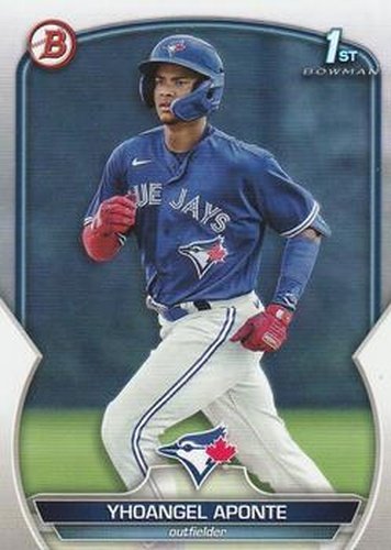 #BCP-110 Yhoangel Aponte - Toronto Blue Jays - 2023 Bowman - Chrome Prospects Baseball