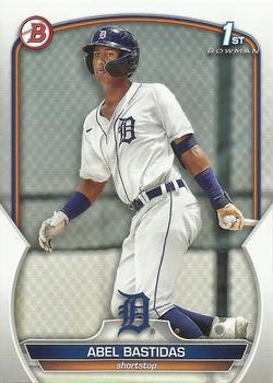 #BCP-113 Abel Bastidas - Detroit Tigers - 2023 Bowman - Chrome Prospects Baseball