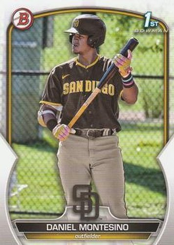 #BCP-114 Daniel Montesino - San Diego Padres - 2023 Bowman - Chrome Prospects Baseball