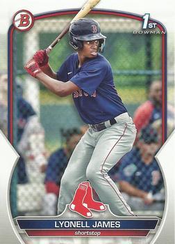 #BCP-118 Lyonell James - Boston Red Sox - 2023 Bowman - Chrome Prospects Baseball
