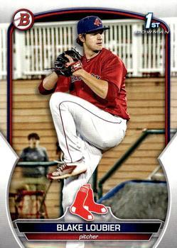 #BCP-122 Blake Loubier - Boston Red Sox - 2023 Bowman - Chrome Prospects Baseball