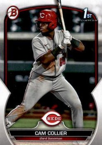 #BCP-125 Cam Collier - Cincinnati Reds - 2023 Bowman - Chrome Prospects Baseball