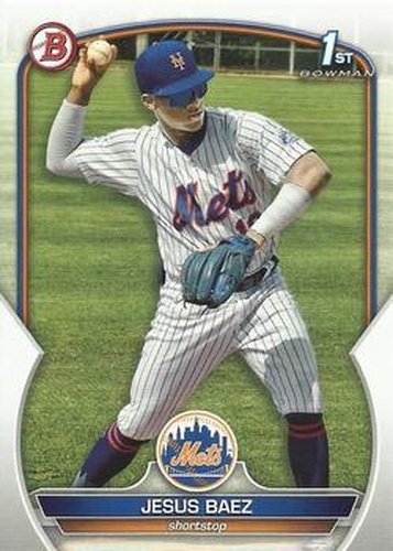 #BCP-12 Jesus Baez - New York Mets - 2023 Bowman - Chrome Prospects Baseball
