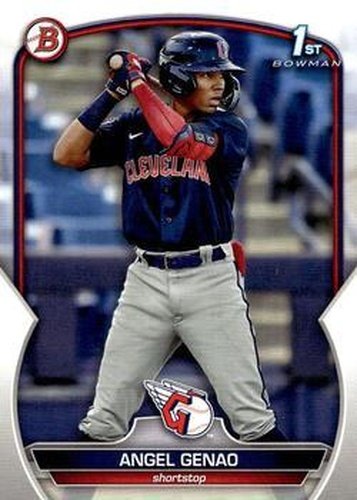 #BCP-140 Angel Genao - Cleveland Guardians - 2023 Bowman - Chrome Prospects Baseball