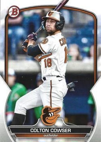 #BCP-144 Colton Cowser - Baltimore Orioles - 2023 Bowman - Chrome Prospects Baseball