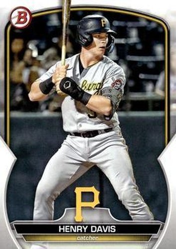 #BCP-14 Henry Davis - Pittsburgh Pirates - 2023 Bowman - Chrome Prospects Baseball