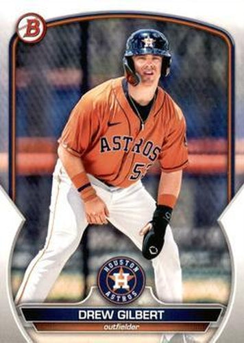 #BCP-16 Drew Gilbert - Houston Astros - 2023 Bowman - Chrome Prospects Baseball