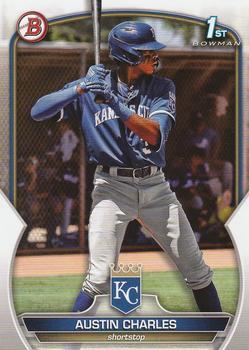 #BCP-17 Austin Charles - Kansas City Royals - 2023 Bowman - Chrome Prospects Baseball