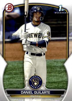#BCP-21 Daniel Guilarte - Milwaukee Brewers - 2023 Bowman - Chrome Prospects Baseball