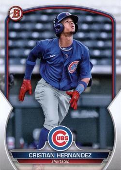 #BCP-24 Cristian Hernandez - Chicago Cubs - 2023 Bowman - Chrome Prospects Baseball