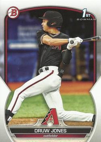 #BCP-25 Druw Jones - Arizona Diamondbacks - 2023 Bowman - Chrome Prospects Baseball