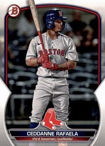 #BCP-29 Ceddanne Rafaela - Boston Red Sox - 2023 Bowman - Chrome Prospects Baseball