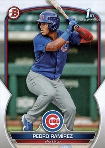 #BCP-2 Pedro Ramirez - Chicago Cubs - 2023 Bowman - Chrome Prospects Baseball
