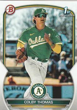 #BCP-32 Colby Thomas - Oakland Athletics - 2023 Bowman - Chrome Prospects Baseball