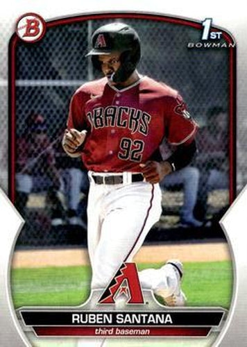 #BCP-42 Ruben Santana - Arizona Diamondbacks - 2023 Bowman - Chrome Prospects Baseball