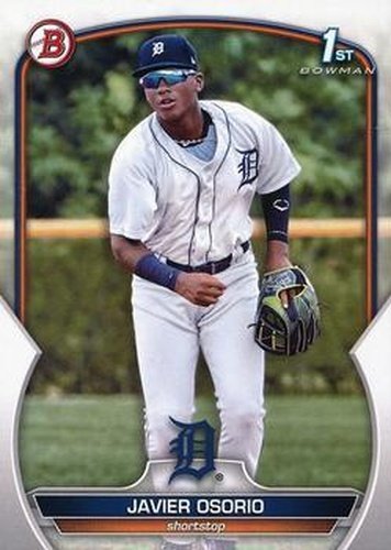 #BCP-4 Javier Osorio - Detroit Tigers - 2023 Bowman - Chrome Prospects Baseball