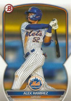 #BCP-50 Alex Ramirez - New York Mets - 2023 Bowman - Chrome Prospects Baseball