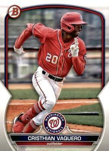 #BCP-54 Cristhian Vaquero - Washington Nationals - 2023 Bowman - Chrome Prospects Baseball